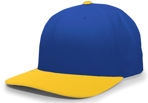 Pacific Headwear Pro-Wool Hook-And-Loop Adjustable Cap (705W), Color 'RoyalGold'